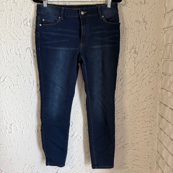 Tahari Denim - Tahari Women's Deep Indigo Ankle Jeans